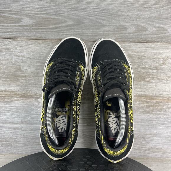 Vans x Men’s SpongeBob SquarePants Mike Gigliotti Old Skool Sneakers Size 9.5 - Picture 6 of 9